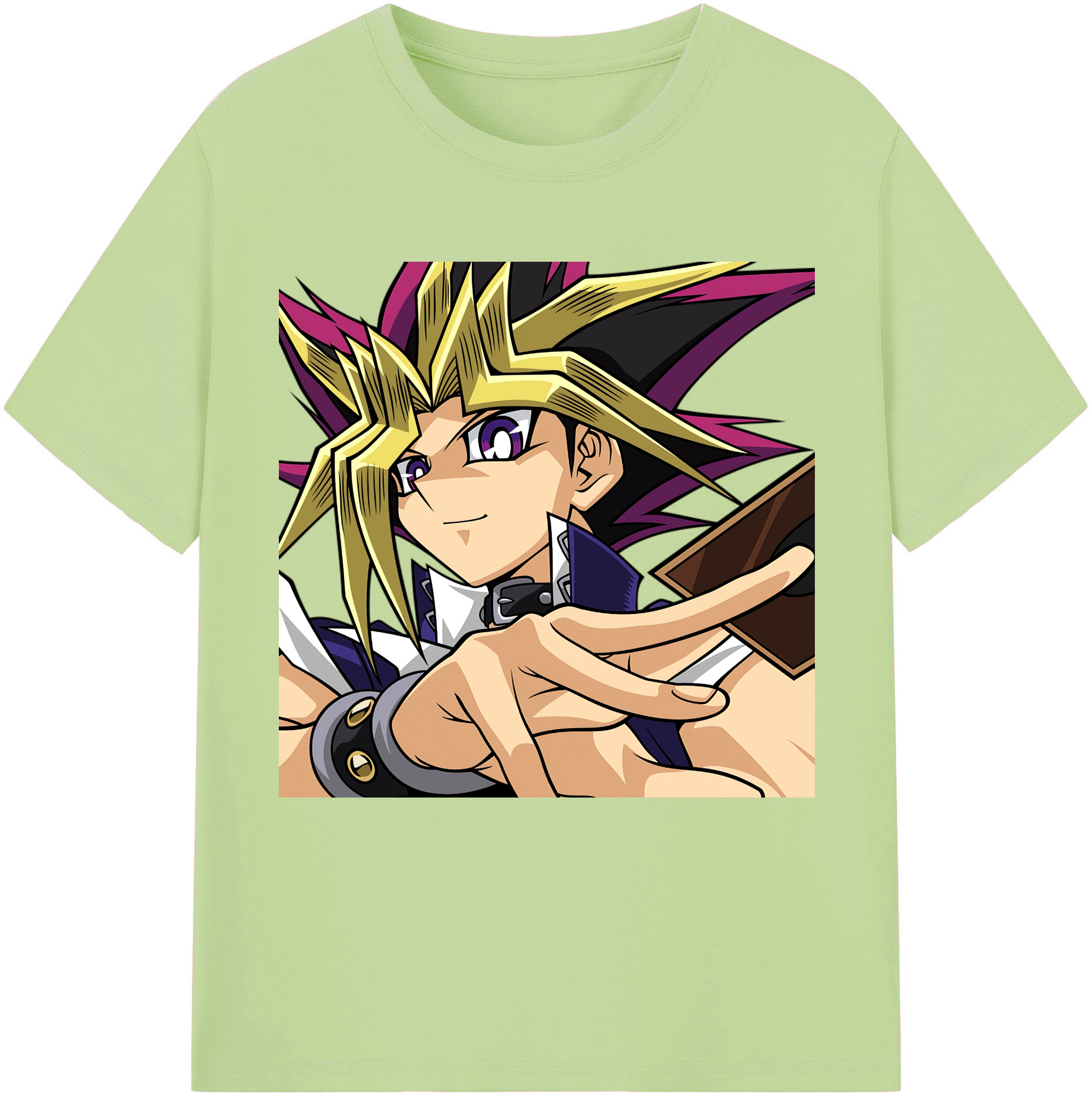 （画像用） 遊☆戯☆王 Yu-Gi-Oh! 綿100％半袖Tシャツ（フロントプリント）